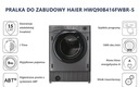 Встраиваемая стиральная машина Haier HWQ90B416FWBR-S