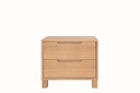 Nočný stolík bukový drevený so zásuvkami nočný stolík 48x 34 x40 cm