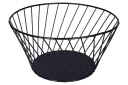 КОРЗИНА ДЛЯ ФРУКТОВ, ЧЕРНАЯ МЕТАЛЛИЧЕСКАЯ ЧАША ДЛЯ КУХНИ, ГОСТИНОЙ, КОРЗИНА-ЛОФТ