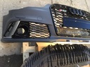 Решетка переднего бампера Audi A6 RS6 11-15