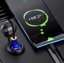 ЗАРЯДНИЙ ПРИСТРІЙ АВТОМОБІЛЬНА МОТОЦИКЛЕТНА ХВІРТКА 63W 2X USB TYP-C PD 45W ВОЛЬТМЕТР  фото 10