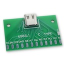 Адаптер для печатной платы USB типа C 3.1