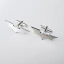 Запонки Бэтмен из серебра 925 пробы