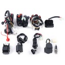 ATV COMPUESTA JUEGO DE CABLES TUBOS 125CC - 250CC 