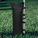 4ks Bag Weight Bag Canopy Stan Outdoor Black Materiál iný