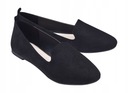 BUTY DAMSKIE mokasyny lordy CZARNE *36