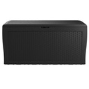Keter Samoa Rattan Садовый ящик 270л антрацит