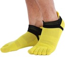 4x Toe Socks Mesh Athletic Yoga Crew Socks Strih ťapky