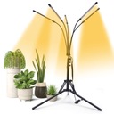 Пятиголовочный светодиодный светильник для выращивания растений.