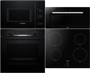 Zestaw AGD BOSCH + AMICA HBA534EB0 + PUG611AA5E + BFL550MB0 + OMP6568BG