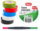 ZESTAW 5 SZT. TAŚMA IZOLACYJNA KABLI PCV IZOLACJA WODOODPORNA MOCNA 19x10m