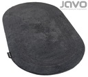 JAVO Коврик для ванной 60x100 ОВАЛ антрацит