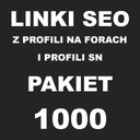 SEO ссылки из профилей 1000 ССЫЛОК Позиционирование