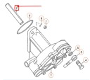 VW TRANSPORTER T4 VACUUM PUMP INTERMEDIATE CAM FOLLOWER 074145307Bphoto 10