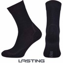 Trekingové ponožky z merino vlny čierne 42-45 Značka Lasting