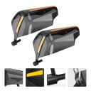 1 PAIRING PRZEZROCZYSTYCH, WIATROSZCZELNYCH PROTECTIONS HANDLE MOTORCYCLE Z BY STRAP ODBLASKOWYM  photo 13