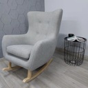 СОВРЕМЕННОЕ ЛЮКС КРЕСЛО НА ПОЛОЗКАХ, СТЕГАНОЕ