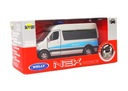 MERCEDES SPRINTER 1:34 POLICJA SREBRNY WELLY