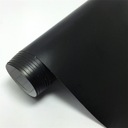 МАТОВАЯ ФОЛЬГА МАТОВАЯ гладкая ЧЕРНАЯ 152x50см TUNING