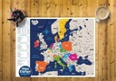 Mapa Europy zdrapka PRODUKT POLSKI EUROPA Kod producenta MZEU