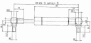 ПРУЖИНА ГАЗОВА L245.5 MM 250N СТАБІЛЬНИЙ  (18299734928) фото min 10