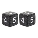 НАБОР ИЗ 2 КУБИКОВ CARBON SOULS RPG DICE 1,6 СМ