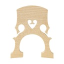 Adjustable Maple Cello Bridge Spare Part for 1/2 Size Cello Instruments 1:2