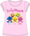 ФУТБОЛКА BABY SHARK BLOUSE, хлопок, КОРОТКИЙ РУКАВ, для девочек РОЗОВЫЙ 116 R803G