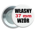 Przypinka buttony znaczek własny wzór 37mm
