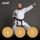 Кімоно Hook Fighting Karatega 160 См 160 Cm