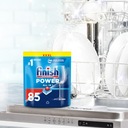 Набор Finish of Power All in One Fresh Таблетки для посудомоечной машины 85 шт., 4 шт.