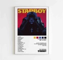 Plakat na płótnie Hip-hopowy raper The Weeknd Musi