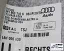 AUDI A8 TAPIS REVÊTEMENT PLANCHERS GARNITURE 4H1863709B 4H1863710B 4H0863021Dphoto 9