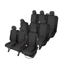 VW LT 99 — черные чехлы на 9 человек.