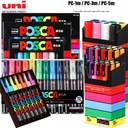 Pc-5M 15 цветов 1 набор маркеров UNI POSCA