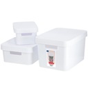 CURVER ZESTAW 3 POJEMNIKÓW PUDEŁEK Z POKRYWKĄ