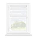 РОЛЬСТАВНИ НОЧЬ ДЕНЬ 118,5X140 СМ, БЕЛЫЙ РАЗМЕР