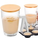 МЕРНЫЙ ДОЗАТОР TESCOMA ДЛЯ ТЕСТА, ВАФЕЛЬ, БЛИНЧИКОВ, КОНТЕЙНЕР ДЛЯ КЕКСОВ