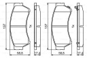 BOSCH PLAQUETTES FREIN 0986494860photo 13