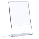 A7 UPGRADE - Подставка L-образного типа из плексигласа, рамка под ценовое описание