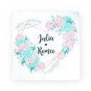 цвести геометрическое сердце | МЕНЮ КАРТА НАПИТКИ ГОДОВЩИНА СВАДЬБЫ