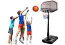 Баскетбольная корзина мобильная, регулируемая, 190-260 см
