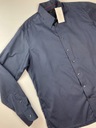Pánska košeľa Eton 100% bavlna granát USA veľ. 44 Dominujúci vzor pruhy