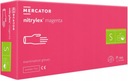 ПЕРЧАТКИ MERCATOR пурпурные нитриловые STRONG PINK S