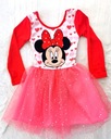 Kostýmy DISNEY na ples ŠATY Kostým Minnie Mouse Mini 104/110 Vek dieťaťa 6 rokov +