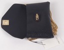 Femestage kabelka poštárka kabelka opasok k nohaviciam čierna croco Hlavná tkanina ekologická koža