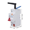 ДЛЯ ZIGBEE SMART CIRCUIT BREAKER 1P 63A ДИСТАНЦІЙНЕ УПРАВЛІННЯ WI -FI 6M  (17816222448) фото min 8