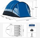 Namiot kopułowy z przedsionkiem PORTAL 3-4 osobowy Kod producenta PT10400194725000