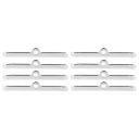 8PCS ХРОМ 4 3/4IN COVER COVER STRAKLETY РЕМНИ DO CHEVY 283 305 327 Z1  фото 8