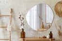 Зеркало неправильной формы для макияжа в ванной комнате